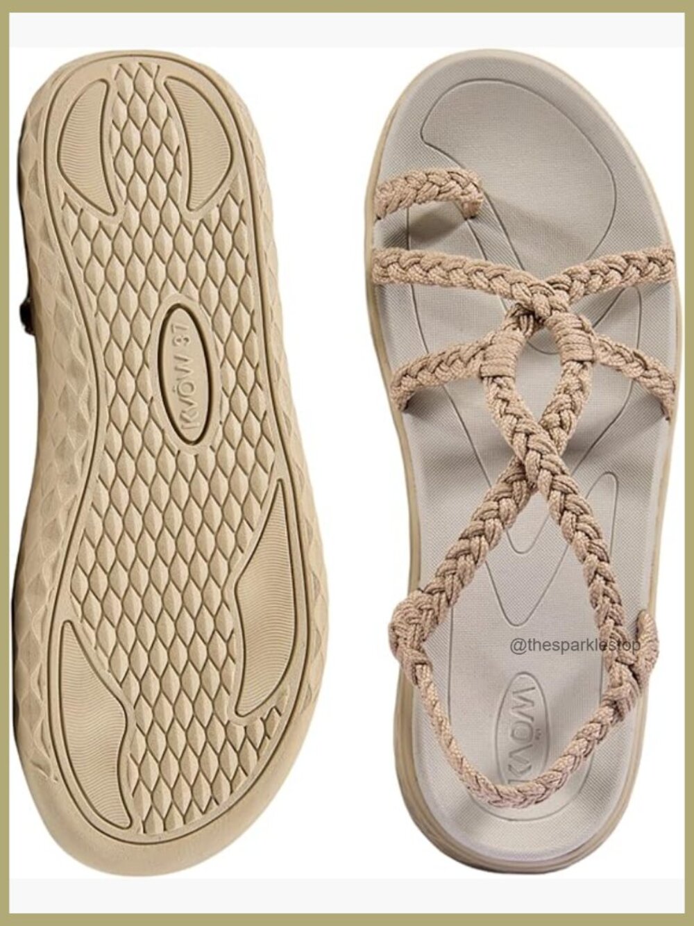 Arch Support Waterproof Hiking Sandals for Women Walking
